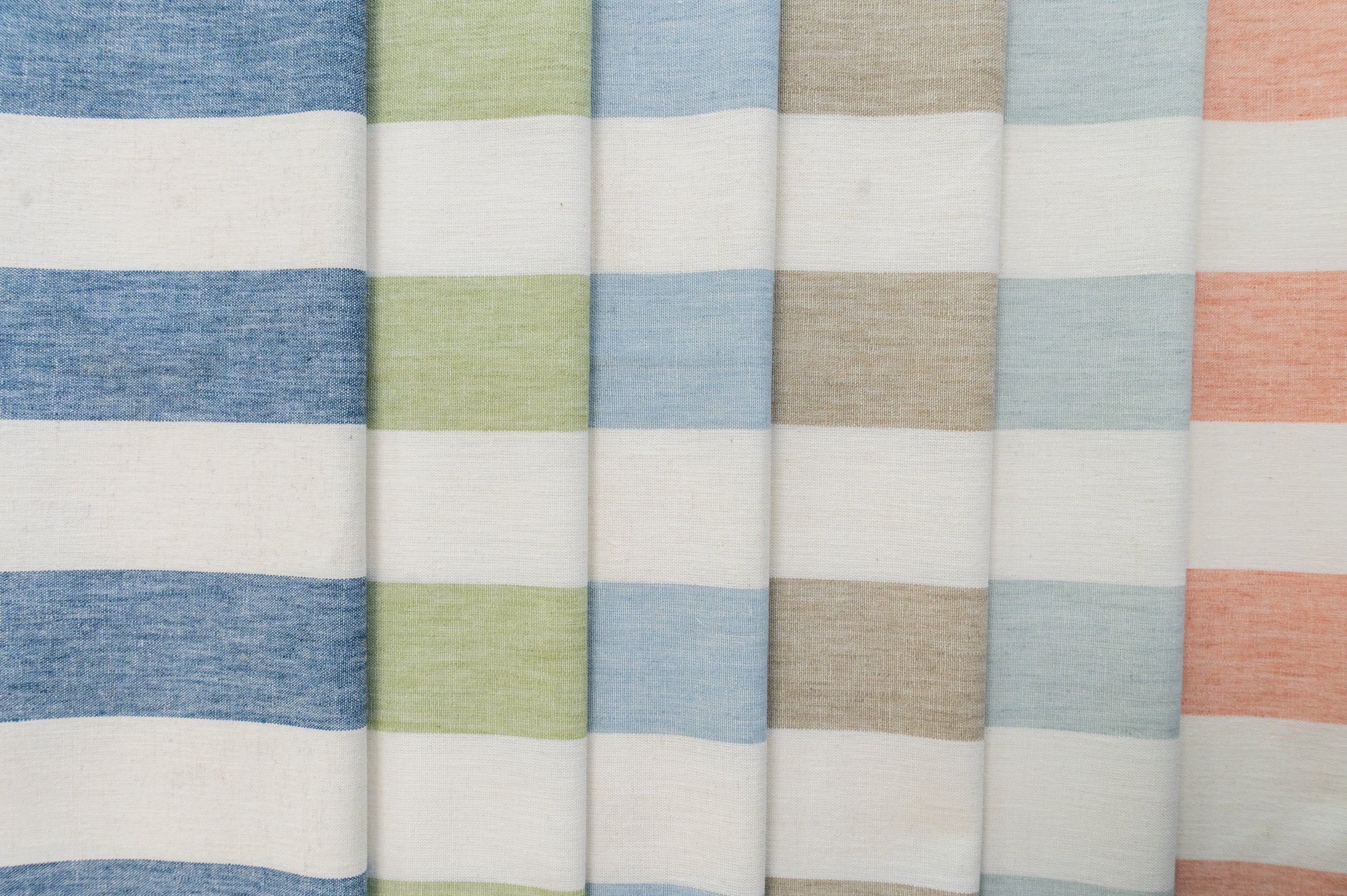 Matera Stripe velvet, the full color line