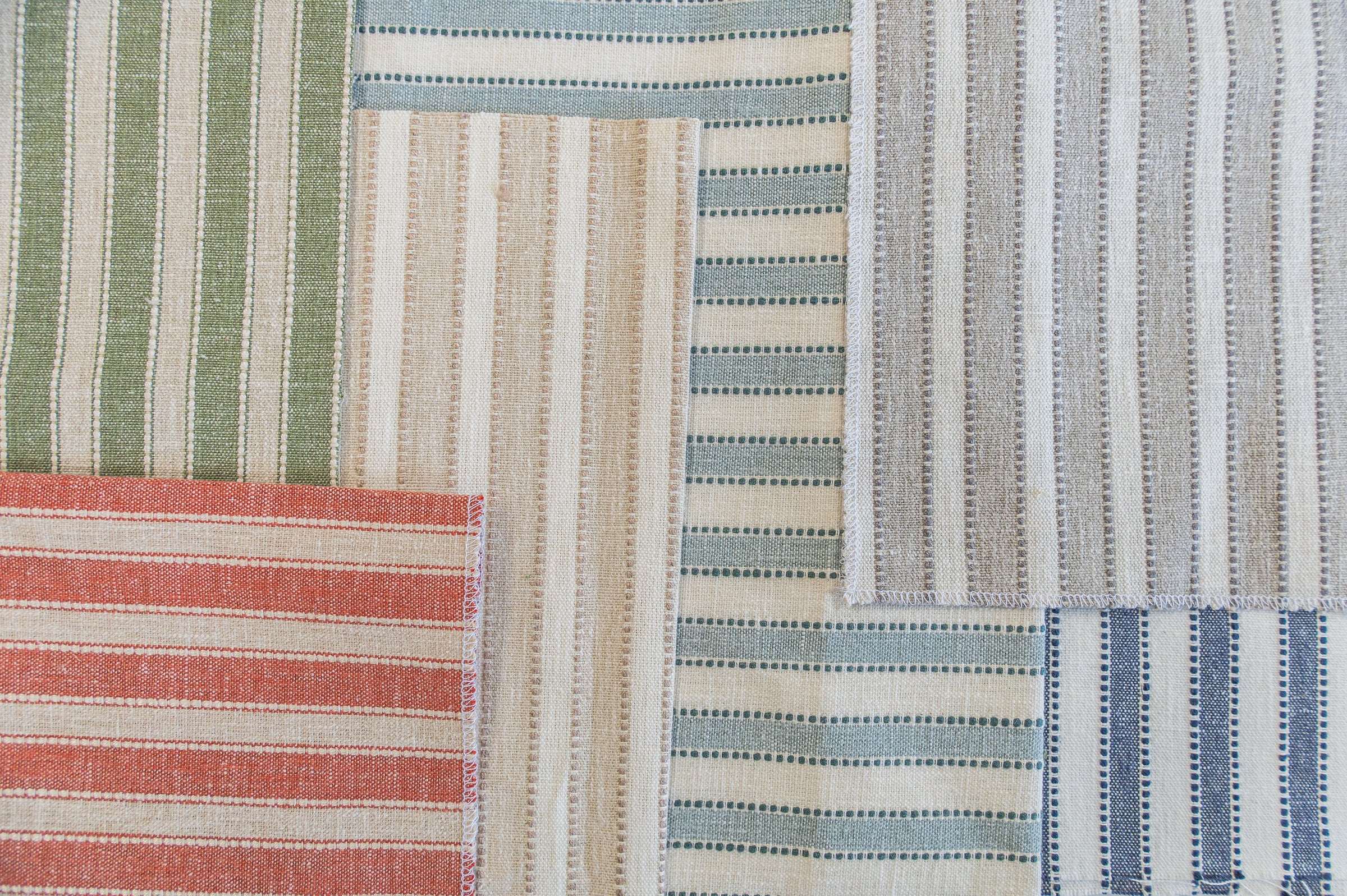 Madaket Stripe velvet, the full color line