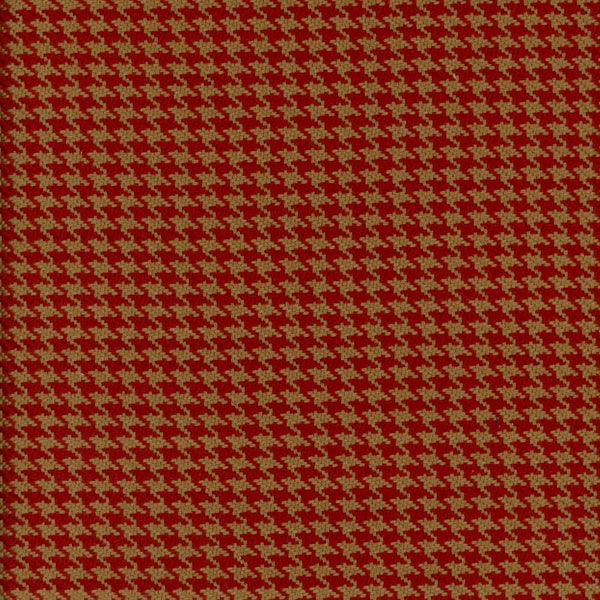 9x9 Memo Houndstooth : Terracotta