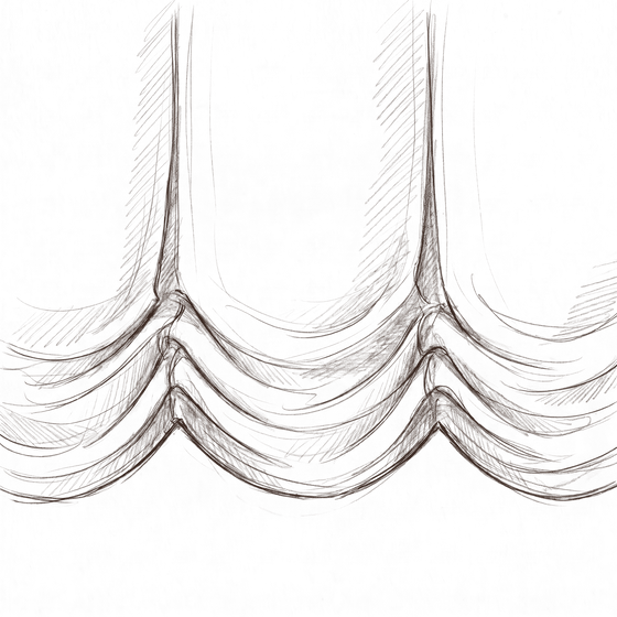 Soft fold sketch